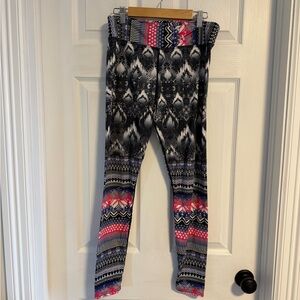 Hot Chillys Patterned Active Leggings